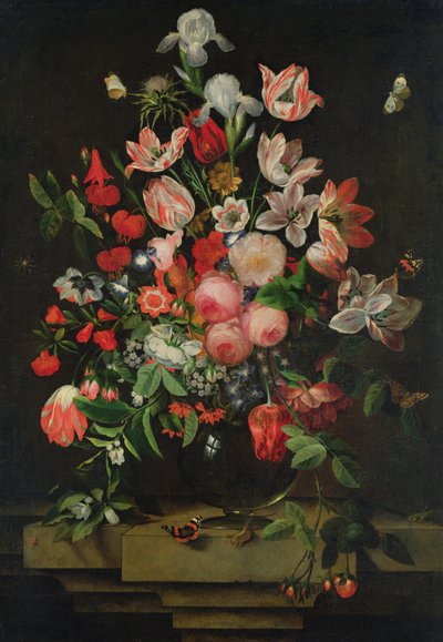 Dipinto di Fiori, 1678 da Ottmar the Elder Elliger